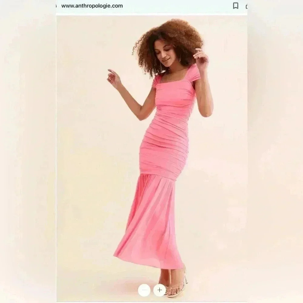 NWT Elliatt Capra Maxi Hot Pink Dress Size XS - Picture 2 of 12